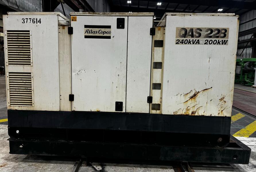  200 kW QAS228 Used Diesel Generator