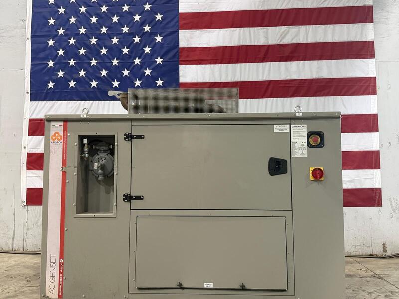  60 kW Ascot ACFR75TL1 New Surplus Natural Gas Generator