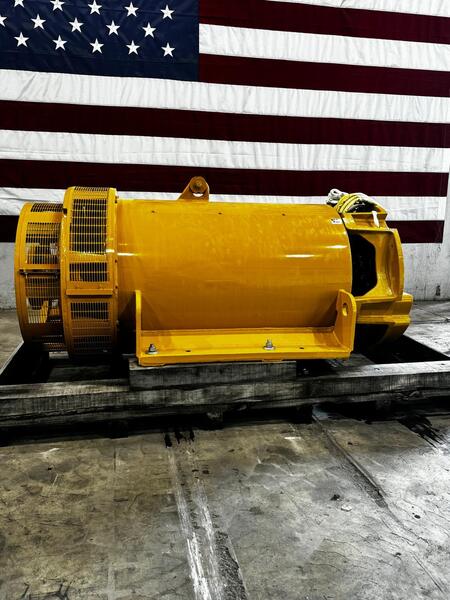  1050 kW - 4160V Used Alternators/Gen ends